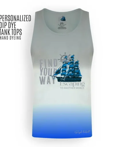 Dip Dye Tank Top - Find your way