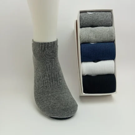 Everyday plus Ankle Cotton Training Socks - Pack of 5