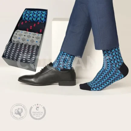 Luxury Dress Socks crafted precisely pack of 4