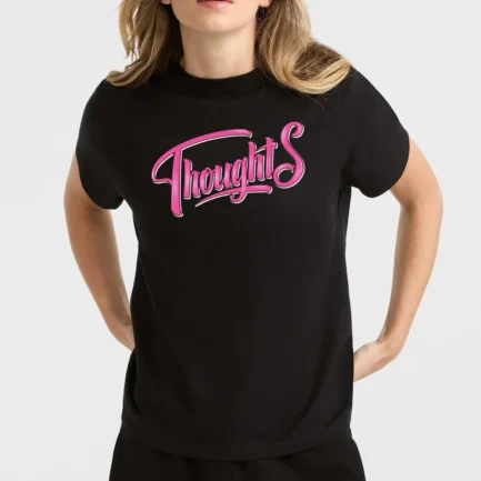 Women's  Thought Print Cotton T-shirts