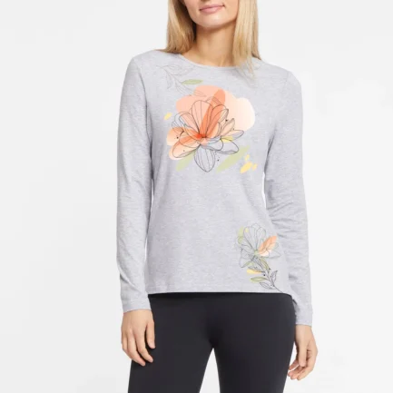 Personalised Womens Floral Print Loungewear Set-GB