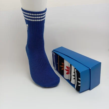 Trefoil Roller Cotton Socks Mid Crew  Pack of 5