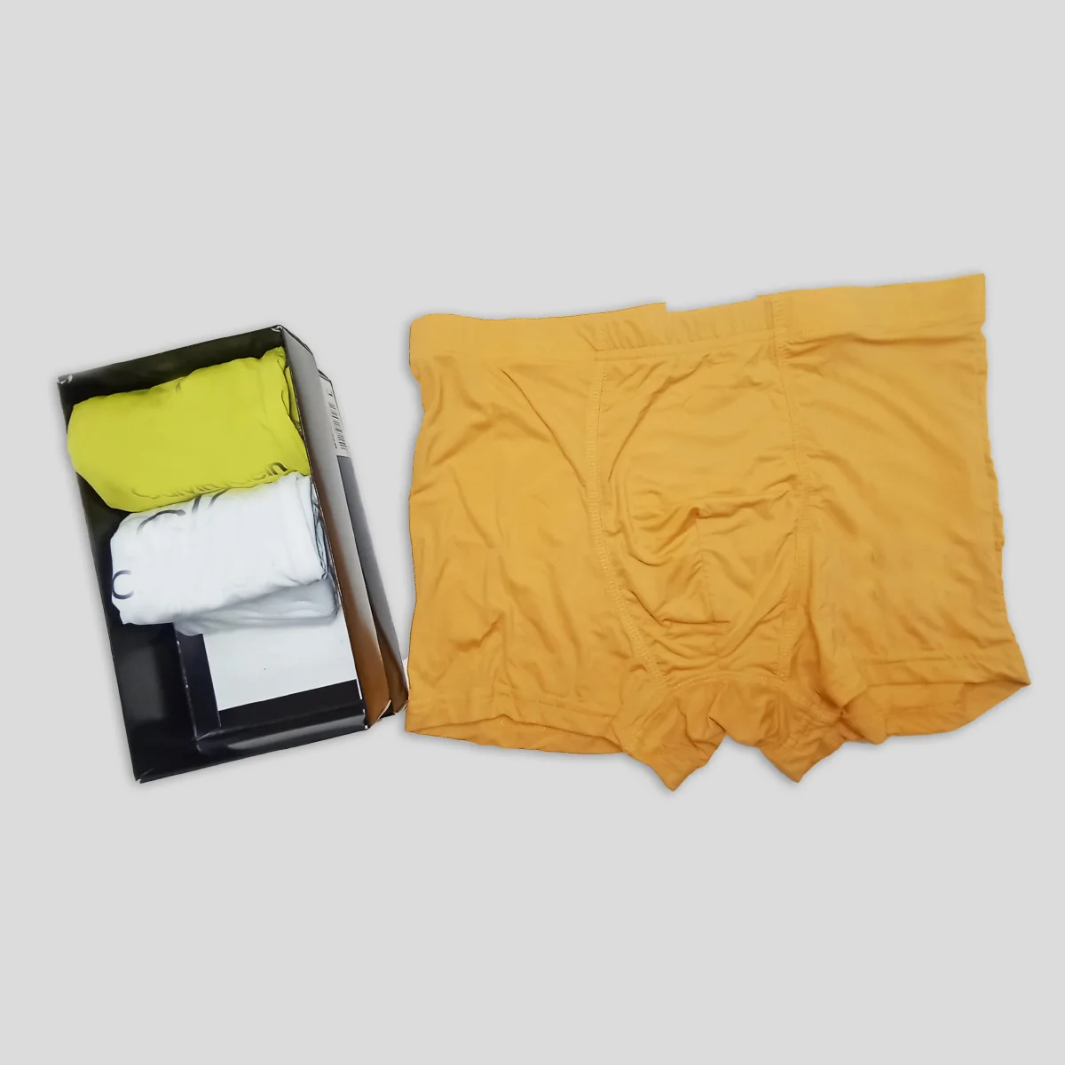 Men's Breathable Ultra thin Ice Silk Boxer Shorts - Pack of 3 - Image 2