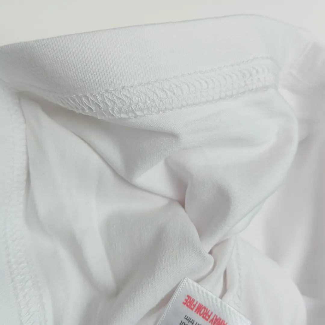 Essential Cotton Leggings for Girls - White, 2 Pack - Image 4