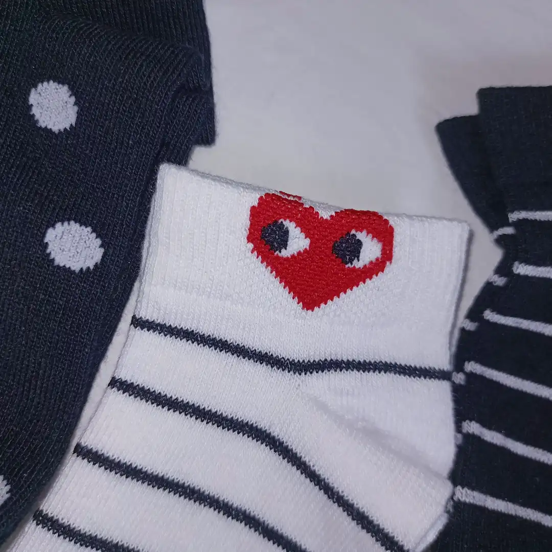 PLAY ON! Kids Multi-Design Cotton Socks - 5 Pack - Image 4