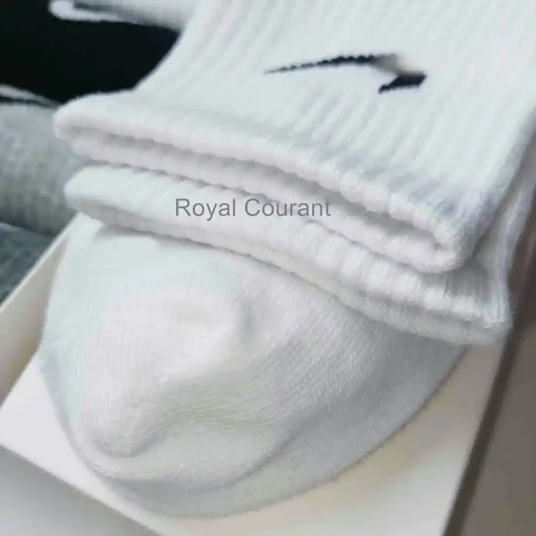 Unisex Quarter Length Cotton Sports Socks - 5 Pair Pack - Image 9