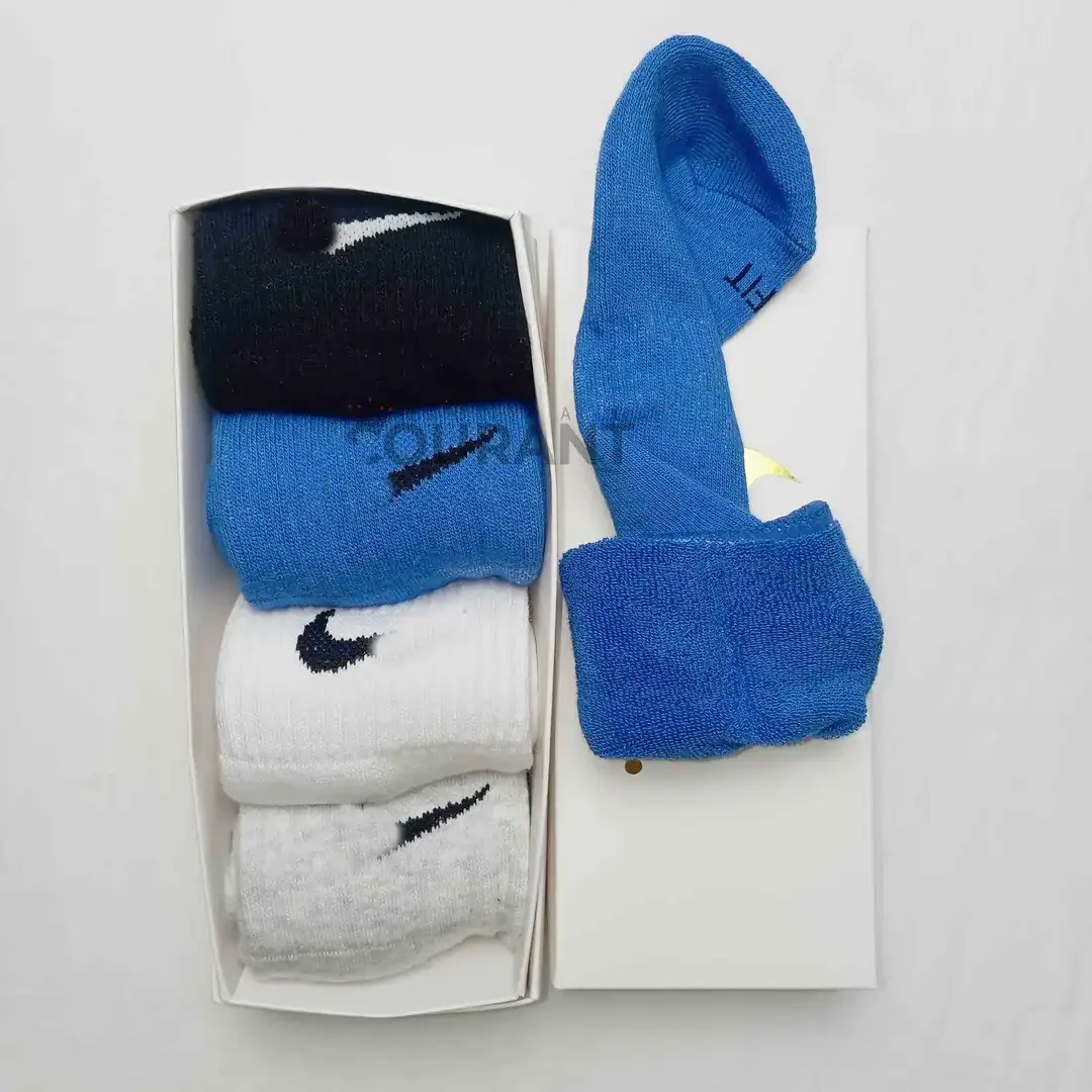 Superior Footbed Terry Cushioned Socks Pack of 4 - Image 3