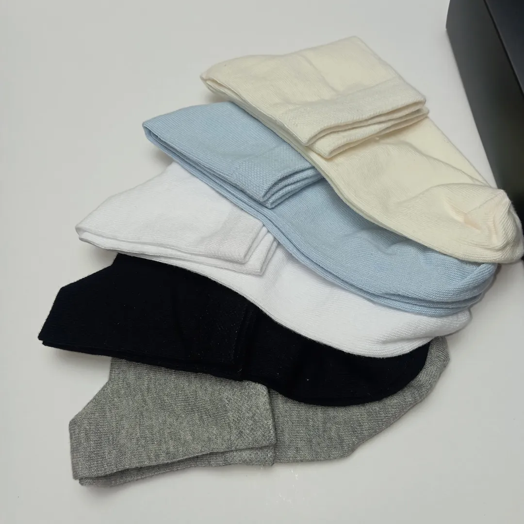 Solid Performance: 5 Pairs of Soft Moisture-Wicking Socks - Image 2