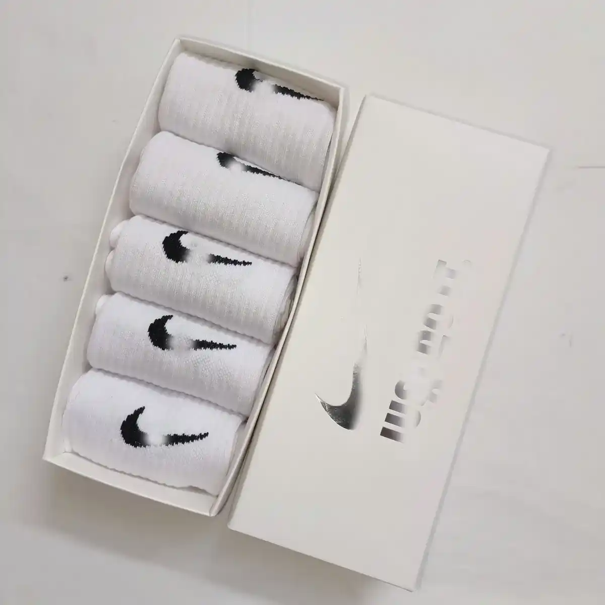 Unisex Quarter Length Cotton Sports Socks - 5 Pair Pack - Image 3
