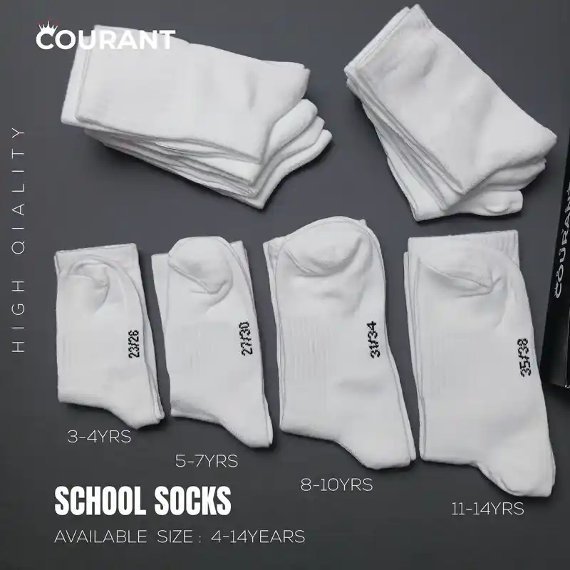 High-Performance School Socks: 5-Pack for All-Day Wear - Image 6