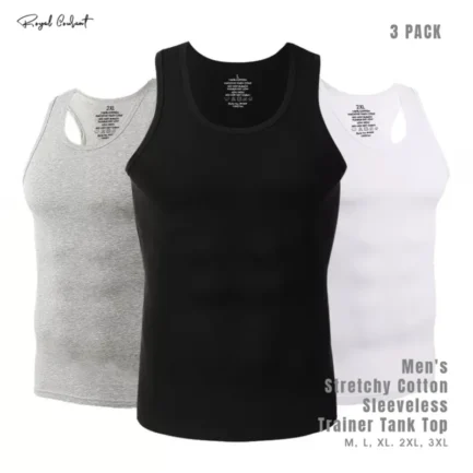 Solid Color Stretchy Cotton Vest - Perfect for Every Workout