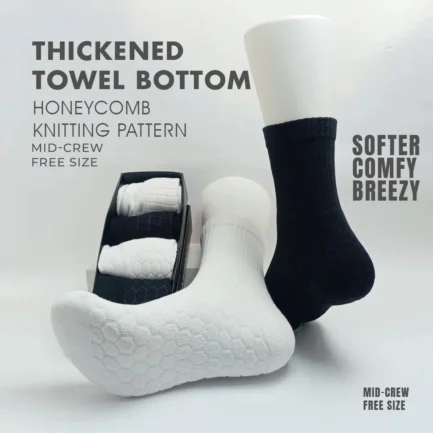 Honeycomb Knitting pattern Terry Socks Pack of 4