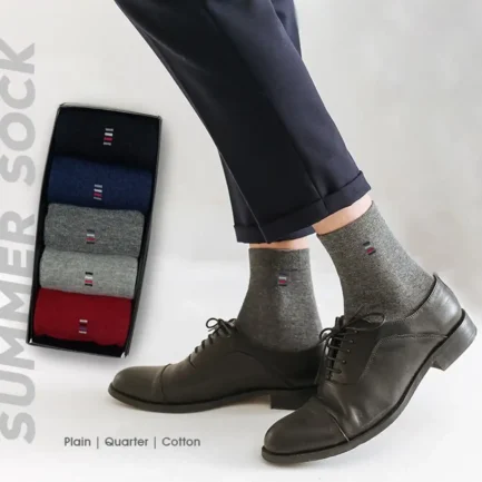Gentleman’s Summer Cotton Socks - 5 Pack of Luxury Style