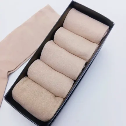 Alternative view of Premium Cotton Socks for Women - 5 Pairs, Versatile Wear