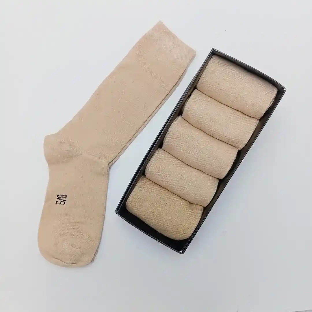 Premium Cotton Socks for Women - 5 Pairs, Versatile Wear - Image 4