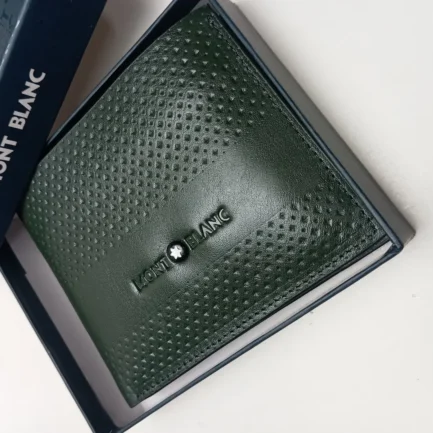 Alternative view of Men Bifold Leather Wallet English Green