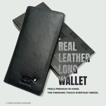 Genuine Leather Long Wallet - It’s more than a wallet