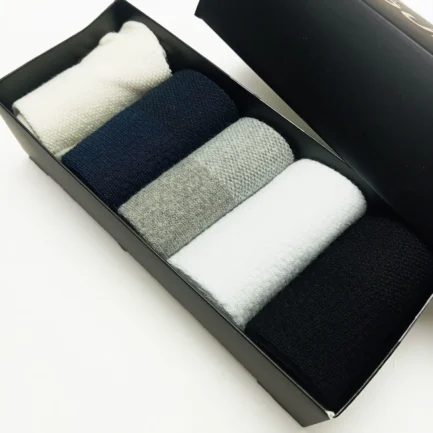 Alternative view of Breatable Ankle Summer Socks - Airflex Tech - 5 Pack