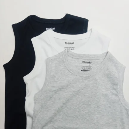 Alternative view of Kids Racerback Ribbed Tanks - Style & Comfort Set of 3