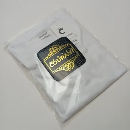 Alternative view of White Round Neck Full Sleeve Cotton Rib T-Shirt -1 pcs Set